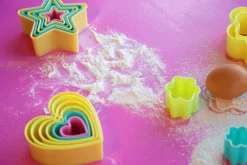 Uitsteekvormpjes set van 6 stuks Ster Dotz