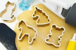 Uitsteekvormpjes set van 4 stuks Dieren Lurch