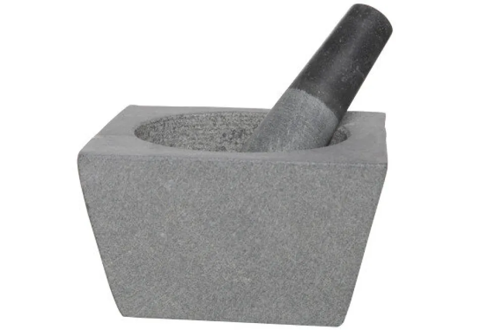Vijzel met stamper graniet 15 cm Cosy&Trendy