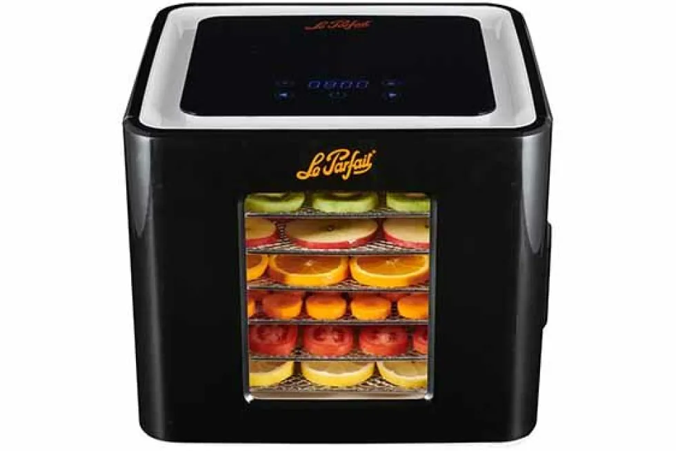 Voedseldroger incl. 6 RVS roosters Le Parfait