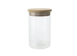 Voorraadpot met houten deksel 50 cl