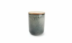 Voorraadpot set 2-delig Meridian groen/blauw