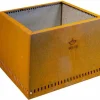 Vuurschaal White Fire roest 50 cm hoog