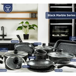 Wokpan 30 cm Black Marble Westinghouse