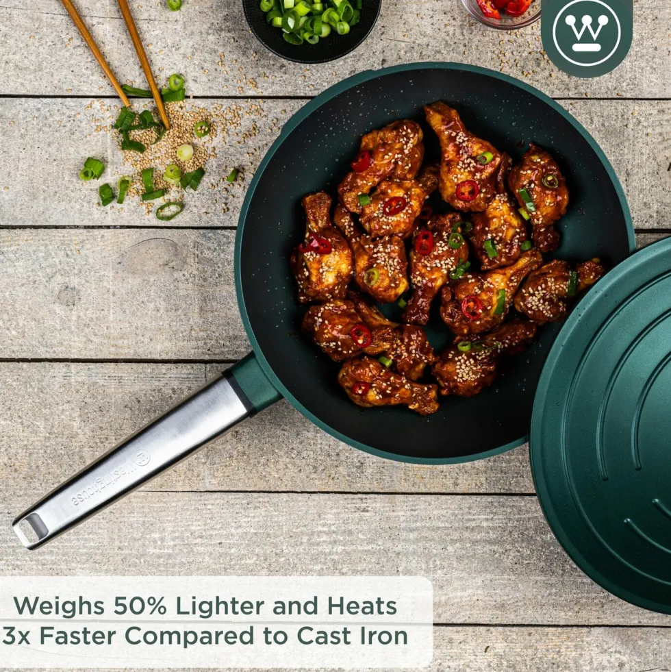 Wokpan 28 cm Groen Performance Series Inductie Westinghouse
