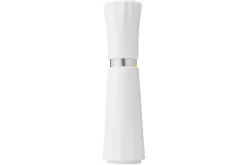 Zoutmolen regelbaar push-pull wit 20 cm