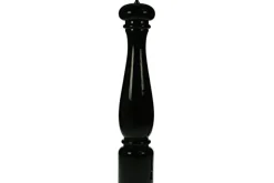 Zoutmolen zwart gelakt 22 cm Torino